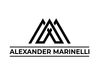 Alexander Marinelli logo design by creator_studios