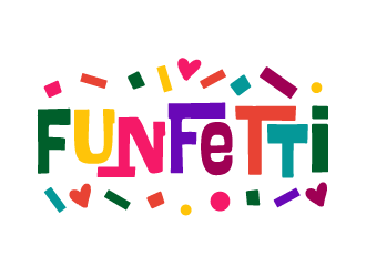 Funfetti logo design by akilis13