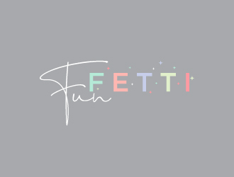 Funfetti logo design by jonggol