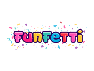 Funfetti logo design by pencilhand