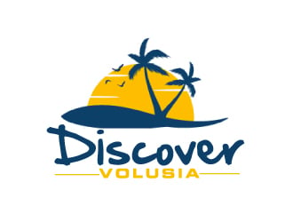 Discover Volusia logo design by AamirKhan