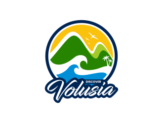 Discover Volusia logo design by yunda