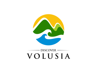 Discover Volusia logo design by yunda