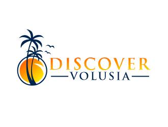 Discover Volusia logo design by Gwerth