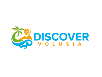 Discover Volusia logo design by jaize