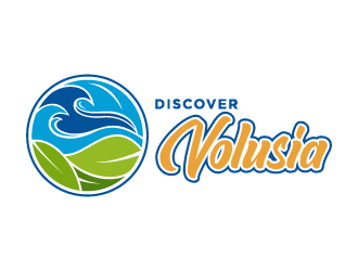 Discover Volusia logo design by cybil