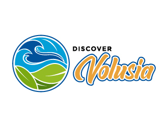 Discover Volusia logo design by cybil