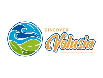 Discover Volusia logo design by cybil