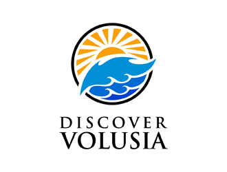 Discover Volusia logo design by neonlamp