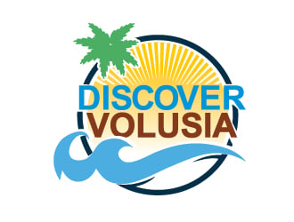 Discover Volusia logo design by webmall