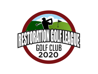 Restoration Golf League logo design by Greenlight