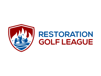 Restoration Golf League logo design by cintoko