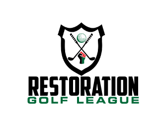 Restoration Golf League logo design by AamirKhan