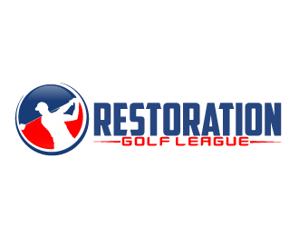 Restoration Golf League logo design by AamirKhan