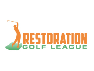 Restoration Golf League logo design by AamirKhan