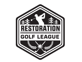 Restoration Golf League logo design by AamirKhan