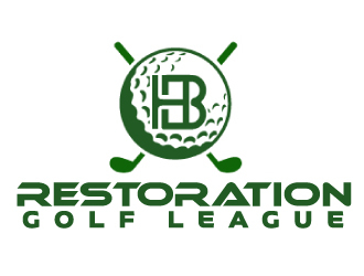 Restoration Golf League logo design by AamirKhan