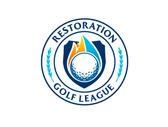 Restoration Golf League logo design by SOLARFLARE