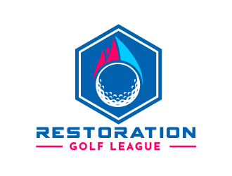 Restoration Golf League logo design by SOLARFLARE