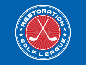 Restoration Golf League logo design by aryamaity