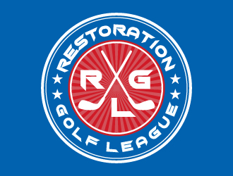 Restoration Golf League logo design by aryamaity