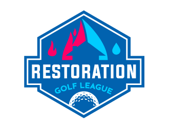 Restoration Golf League logo design by SOLARFLARE