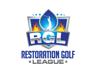 Restoration Golf League logo design by yans