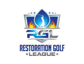 Restoration Golf League logo design by yans