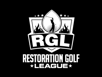 Restoration Golf League logo design by yans