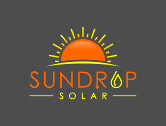 Sundrop Solar logo design by ubai popi