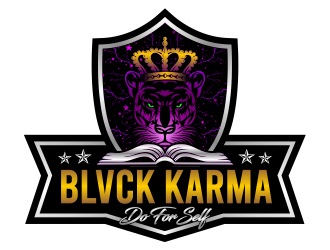 BLVCK KARMA  (Black karma)  logo design by aura