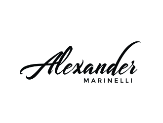 Alexander Marinelli logo design by Louseven