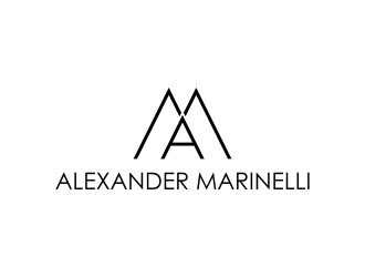 Alexander Marinelli logo design by aflah