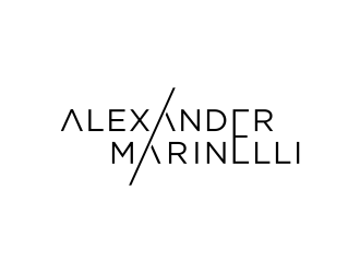 Alexander Marinelli logo design by hashirama