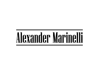 Alexander Marinelli logo design by denfransko