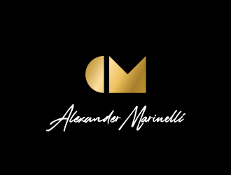 Alexander Marinelli logo design by dgawand