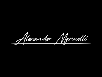 Alexander Marinelli logo design by falah 7097