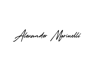 Alexander Marinelli logo design by falah 7097