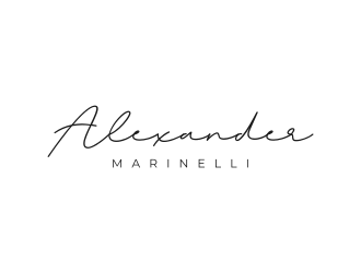 Alexander Marinelli logo design by zoominten