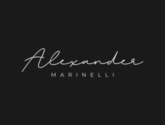 Alexander Marinelli logo design by zoominten