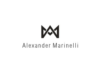 Alexander Marinelli logo design by maspion