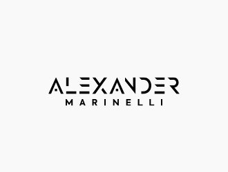 Alexander Marinelli logo design by Eliben