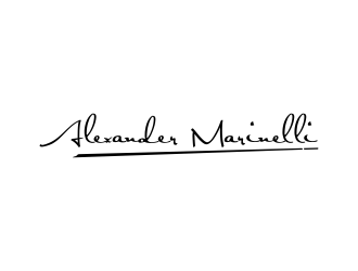 Alexander Marinelli logo design by Dhieko