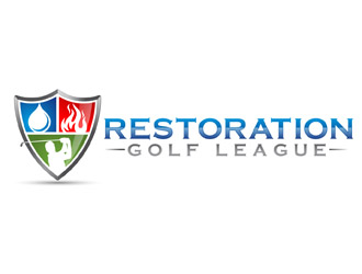 Restoration Golf League logo design by DreamLogoDesign