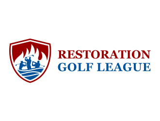 Restoration Golf League logo design by cintoko