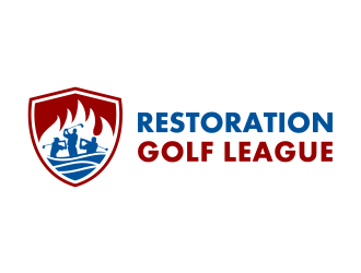 Restoration Golf League logo design by cintoko