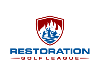 Restoration Golf League logo design by cintoko