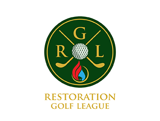 Restoration Golf League logo design by geomateo