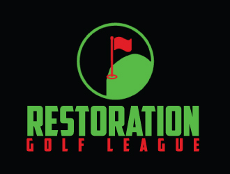 Restoration Golf League logo design by AamirKhan