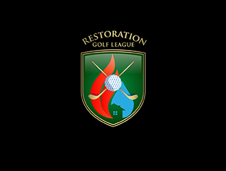 Restoration Golf League logo design by geomateo